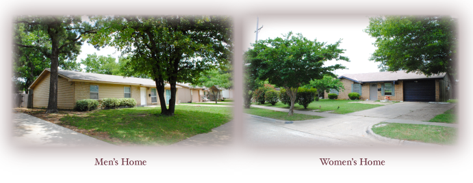 These exterior photos of our Men's and Women's Homes show the quiet beauty of the landscaping and the surrounding neighborhood.